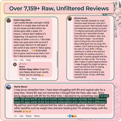 Sweet Acid Vaginal Probiotic - 100% Real